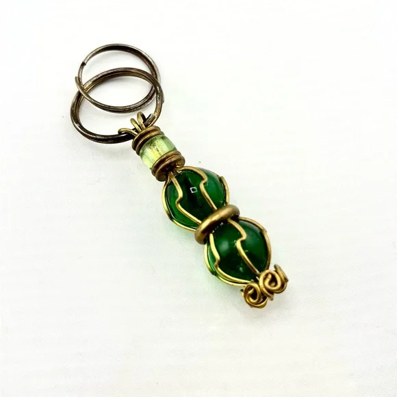 Boho & Spiritual Keychain MEGA Bundle - Lot of 5 (Koi, Elephant, Stone) - Picture 7 of 14